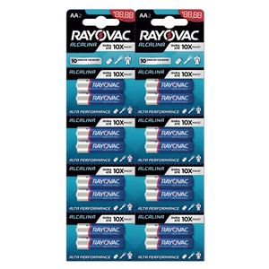 Pilha Alcalina Aaa Palito 16 Peças Rayovac