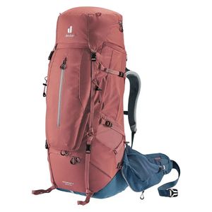 Mochila Aircontact X 60+15 Sl Vermelho Deuter