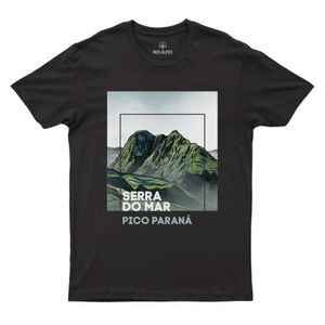 Camiseta Masculina Pico Paraná Nos Alpes