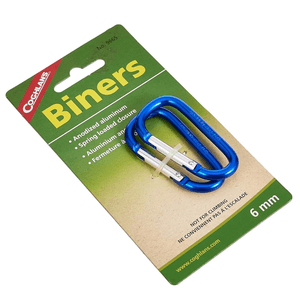 Mosquetões Mini Carabiners 6 Mm 2 Peças Coghlans