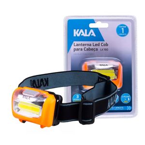 Lanterna de Cabeça Led Cob 180Lm Kala