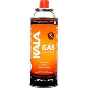 Refil Cartucho De Gás Butano Propano 227G Kala