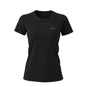 Camiseta Dry UV50+ Manga Curta Feminina Acampar