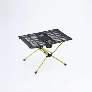 Mesa com Porta Copos 39x59 cm Verde Limão Hawapi