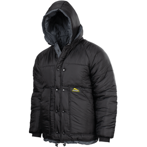 Jaqueta Polar Masculina Preto/Chumbo Acampar
