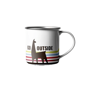 Caneca de Aço Esmaltada Montanha das 7 cores 300mL Hawapi