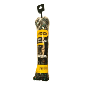 Corda Pet Trançada Meada Colorida 8mmx10m Collins