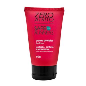 Creme Protetor Zero Atrito 60g Previne bolhas e assaduras Safe Runners