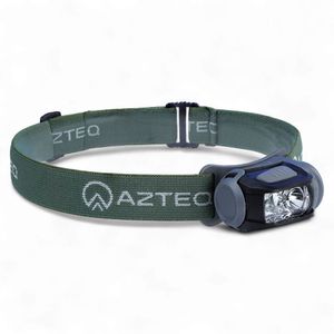 Lanterna de Cabeça 140 Lúmens Mistik Alcance de 60m LED Vermelho de Emergência Azteq