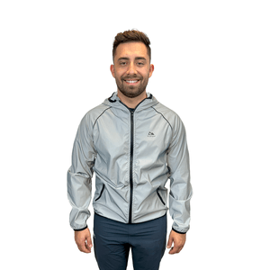 Jaqueta Corta Vento Refletiva Masculino Acampar