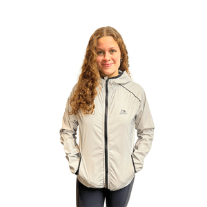 Jaqueta Corta Vento Refletiva Feminino Acampar