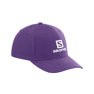 Boné Logo Roxo Salomon