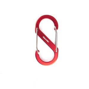 Mosquetão Chaveiro Duplo Naturehike Alloy Hook Alumínio