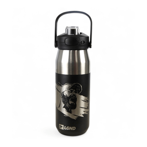 Garrafa Térmica Nautika 750ml Isomax Legendários Preto